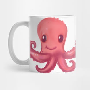 Cute Octopus Drawing Mug